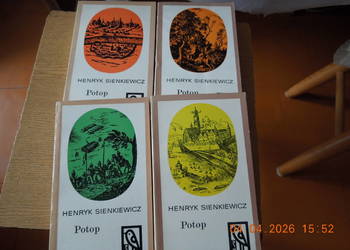 ksiazka henryka sienkiewicza  potop