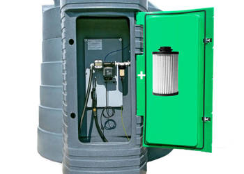 ZBIORNIK DWUPŁASZCZOWY NA OLEJ NAPEDOWY 5000L Separator