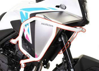 Gmole górne do HONDA NX500 (2026 - ) e-clutch - białe