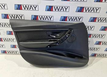  9856413 BMW F30 F31 BOCZEK DRZWI LEWY PRZÓD TAPICERKA ORYGINAŁ