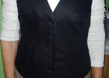 (42/XL) H&M/ Żakietowa kamizelka garniturowa z Londynu