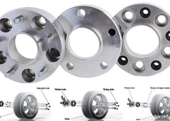 DYSTANSE DO FELG / ADAPTERY Volvo S60 XC90 C30 V50 - NOWE!