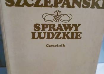 Sprawy ludzkie Szczepański książki Warszawa Kondratowicza
