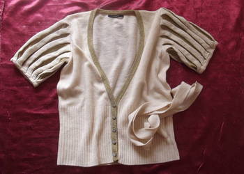 Śliczny sweter ecri VERO MODA r.44/46