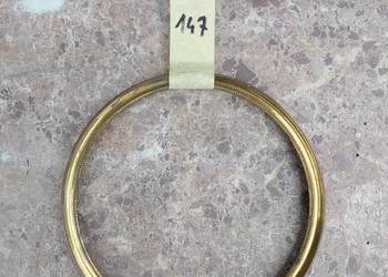 147 Mosiężna ramka pierścień zewnętrzny tarczy zegara 14,5cm