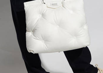 Biała Torba ‘Glam Slam Shopper Large’ typu ‘shopper’