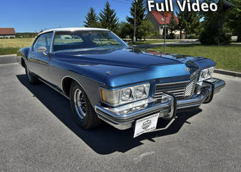Buick Riviera Buick Riviera 1973 – V8 455, automat, granat / biały vinyl I…