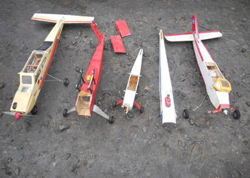 Samolot Samoloty Modelarski RC + dodatkowe czesci