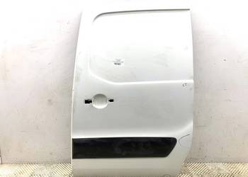 DRZWI LEWY TYŁ PRZESUWNE PEUGEOT PARTNER II Minivan BIAŁY