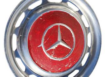 Stary metalowy oryginalny kołpak Mercedes W123 Beczka rarytas antyk
