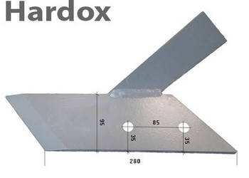 Dłuto 100hektarów HARDOX 30340001/L części do pługa STEENO