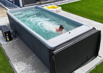 Basen wolnostojący Basen ogrodowy Basen domowy SWIM SPA KONGO 476x225m