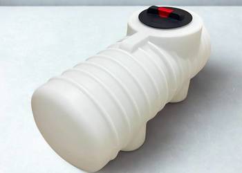 Beczka pozioma 100 litrów z pokrywką 20 cm