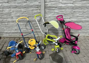 Bardzo fajny i mega solidny a zarazem lekki rowerek 3 kołowy.Transport.Okaz