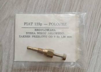 Fiat 125p Polonez Nowa dysza regulowana biegu jałowego od 0 do 1,20mm