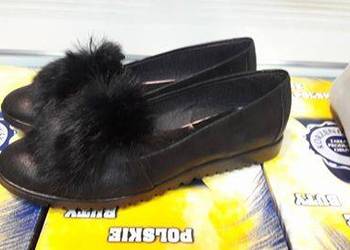czarne buty z puszkiem miekkie rozne rozmiary polski produtk