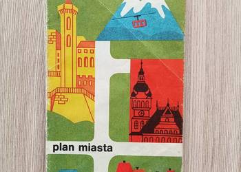 Bielsko-Biała plan miasta mapa PPWK PRL