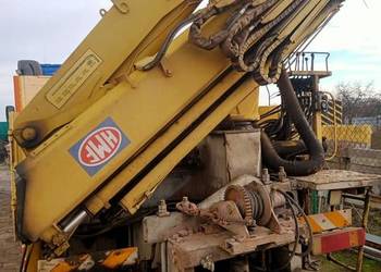 Żuraw hmf 1904,4 wysuwy, podpory, udt, zasięg 12,9m