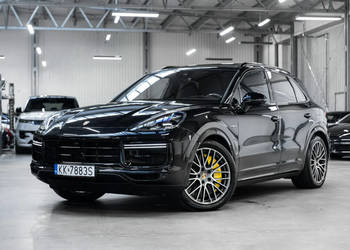 Porsche Cayenne Turbo S e-Hybrid 680KM. Specyfikacja 1.041 mln zł. Gwaranc…