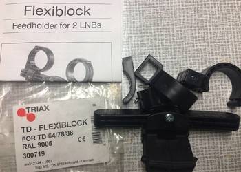 Uchwyt drugiego konwertera  zez Triax TD Flexiblock.