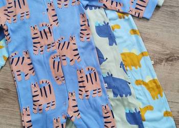 Pajacyki rampersy chłopięce Next piżamki pajace śpiochy 92cm