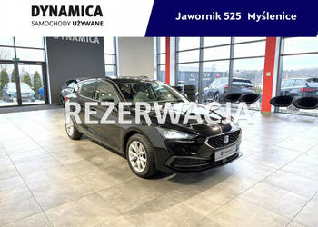 Seat Leon Style 1.5TSI 130KM M6 2021 r., salon PL, FullLink, niski przebie…