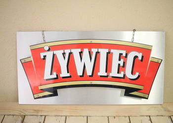 Podświetalny napis ŻYWIEC - bar, pub, resturacja, klub
