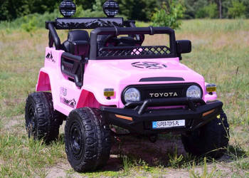BAWIBUS.PL Auto autko na akumulator TOYOTA CRUISER 4x4 JEEP 180Watt