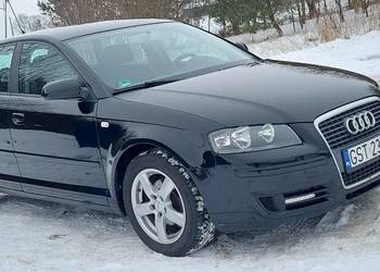 Audi a3 1.9 tdi 105 DSG Navi Kamera Hak Klima 5 drzwi Serwisowane