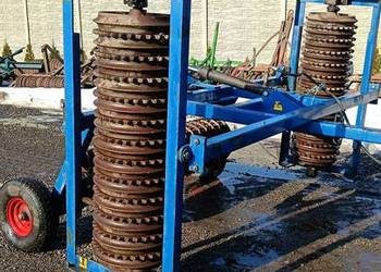 Wały dalbo na kołach 4m 45 cm pierścien