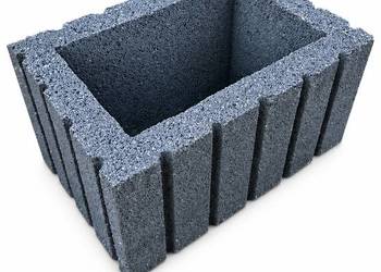 Gazony ogrodowe 40x28x20h donice betonowe. Producent