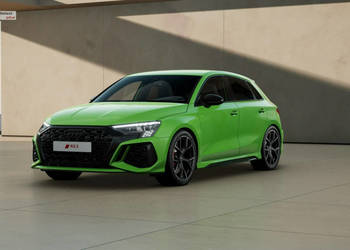 Audi RS3 Sportback MatrixLED_Alcantara_B&O_Kamera_SportowyWydech_Gwarancja…