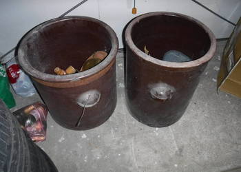 Beczka ceramiczna garnek kamionka 50L beczka do kiszenia