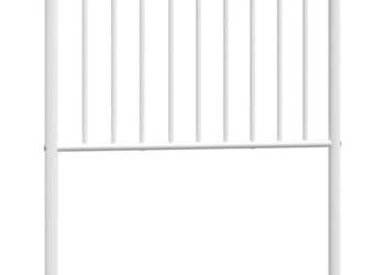 Metalowe wezgłowie białe 80 cm WM-350958