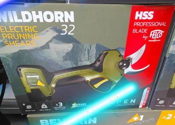Sekator elektryczny akumulatorowy Alpen WILDHORN 32 szwajcar. podzesp. Nowy