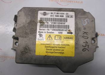 MINI R55 R56 R57 moduł sensor AIRBAG 9811224
