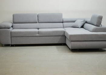 nbw DESIGN NOWOCZESNY NAROŻNIK z f.spania + pojem