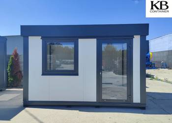 Kontener biurowy / Kontener ogrodowy / Pawilon 4,0 x 2,5 m z dostawą