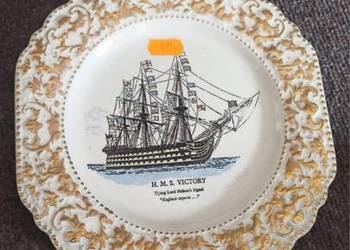Patera,  statek H. M. S. Victory. Lord Nelson Pottery.