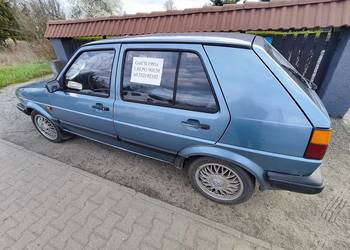 VW golf 2 1.8 benzyna gaz RP 90KM 1991r. Wspomaganie, centralny zam.