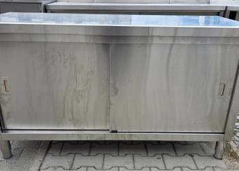 Stół Gastro Z Drzwiami - Szafka - 150/60/85 cm - M.1846 N