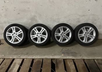 ! ! ! Mercedes W211 oryginalne alufelgi 17” nowe opony ! ! !