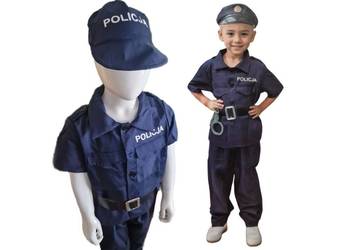 kostium przebranie Policjant Policja strój bal S 90-110