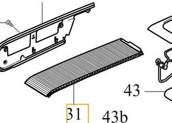 VOLVO S60 V60 XC60 II roletka srodkowy tunel Metal Mesh