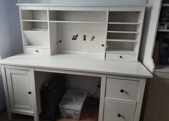 Biurko Hemnes z nadstawką