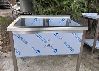 Basen gastronomiczny 2-komorowy 100x70x85x40