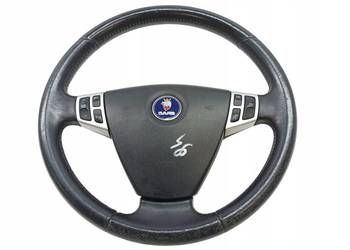 KIEROWNICA  SKÓRZANA MULTIFUNKCJA  Saab 9-3 II (2002-2014)