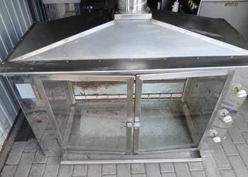 Rożen gazowy 3 palnikowy, 6 bagnetowy