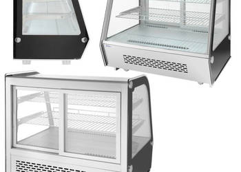 Witryna Chłodnicza Ekspozycyjna 120l Przeszklona Hendi 233702