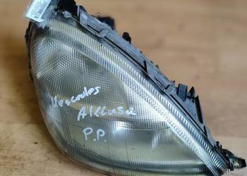 Mercedes A Klasa - Lampy prawy i lewy przód